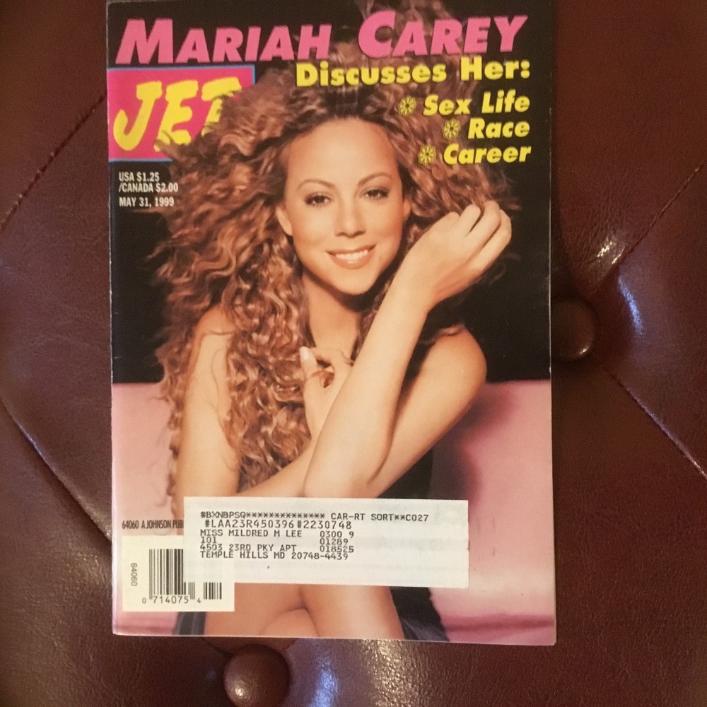 Vintage Mariah Carey Jet Magazine May 31,1999 - Picture 2 of 2